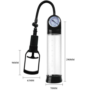 Pompa a Manometro per Erezioni Potenziate e Sicure in PVC